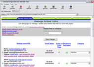 Link Exchange SEO and Add URL tool screenshot